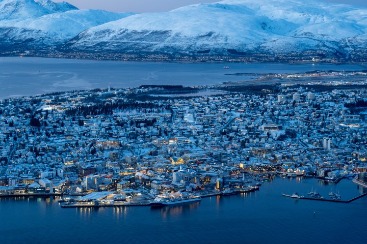 winter sight on Tromsø